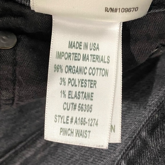 AGOLDE Pinch Waist High Rise Skinny Jeans Size 25 - Picture 13 of 16